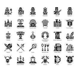 Set of royalty thin line and pixel perfect icons for any web and app project.