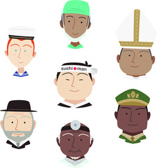 professions avatars