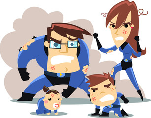 superhero family