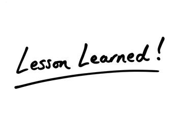 Lesson Learned - 319844643