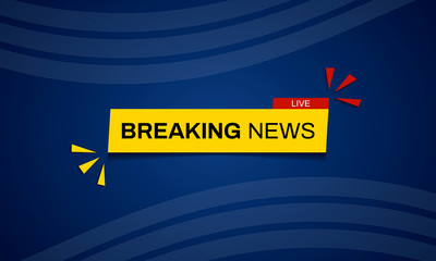 Breaking news, world news backgorund. TV news design. 