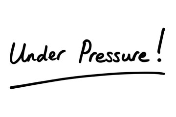 Fototapeta premium Under Pressure!
