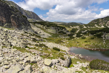 Landscape of Prekorech circus, Rila Mountain, Bulgaria