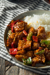 Homemade Spicy Szechuan Chicken