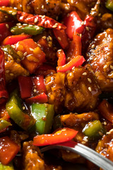 Homemade Spicy Szechuan Chicken
