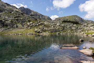 Landscape of Prekorech circus, Rila Mountain, Bulgaria