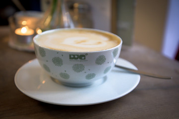 Schale Milchkaffee
