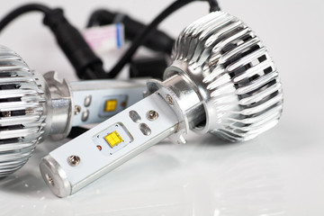 Light bulbs for car lamps.