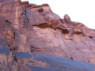 Wall Climbing in Utah