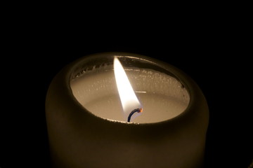 Grey Candle in the Dark
