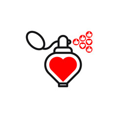 Obraz premium The process of turning hearts into likes. Design for social networks for Valentine's Day. Vector illustration isolated on a white background EPS 10