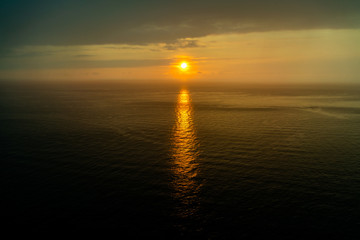 Fototapeta premium sunset over sea