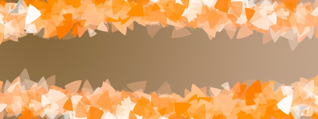 Beautiful orange background. Abstract banner concept