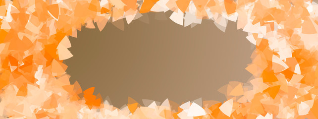 Abstract orange structure background with space for text