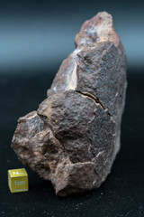 Chondrite Meteorite L6W2 Type isolated, piece of rock formed as an asteroid in the universe at during Solar System creation. The meteorite comes from an asteroid fall impacting Earth at Atacama Desert