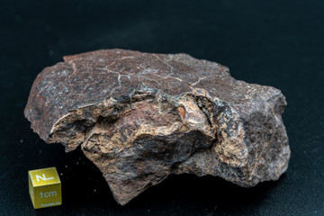 Chondrite Meteorite L6W2 Type isolated, piece of rock formed as an asteroid in the universe at...