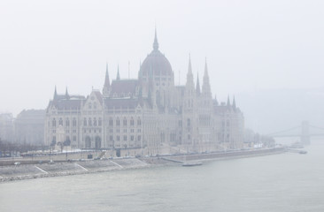 Fototapeta premium hungarian parliament in budapest