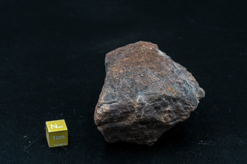 Chondrite Meteorite L6W2 Type isolated, piece of rock formed as an asteroid in the universe at...