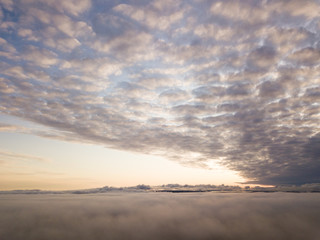 Obraz premium Fog and clouds
