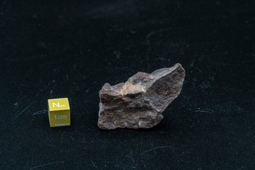 Chondrite Meteorite L6W2 Type isolated, piece of rock formed as an asteroid in the universe at...