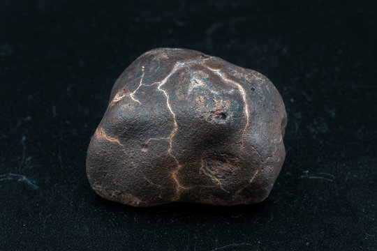 Chondrite Meteorite L6W2 Type isolated, piece of rock formed as an asteroid in the universe at during Solar System creation. The meteorite comes from an asteroid fall impacting Earth at Atacama Desert