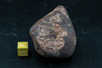 Chondrite Meteorite L6W2 Type isolated, piece of rock formed as an asteroid in the universe at...
