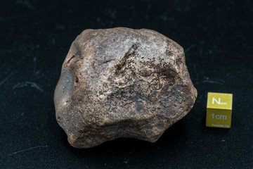 Chondrite Meteorite L6W2 Type isolated, piece of rock formed as an asteroid in the universe at...