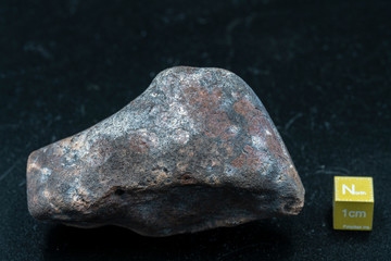 Chondrite Meteorite L6W2 Type isolated, piece of rock formed as an asteroid in the universe at...