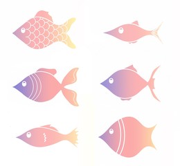 Pack Peces Gradient