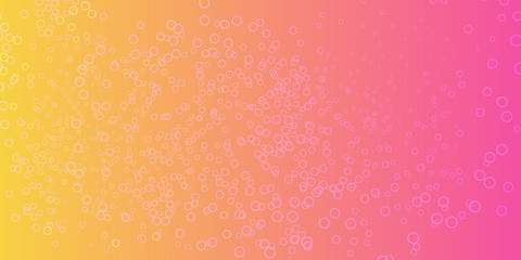 Simple orange dot bubble pattern abstract presentation background.