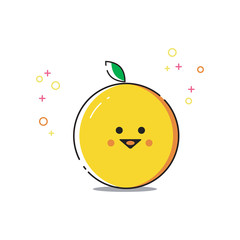 Cute Orange Fruit