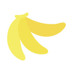 fresh bananas fruits isolated icon