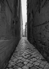 alley in old town of Italy