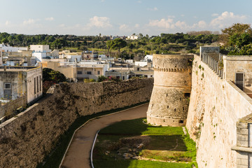 Castle Fortress in Otranto Puglia Italy