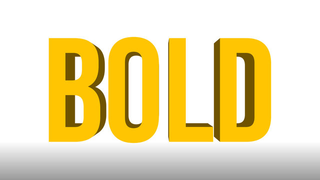 3D Text Titles