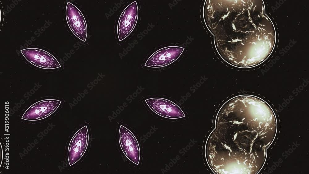 Poster corona virus epidemic concept. abstract virus structure under the microscope visible on black backgr