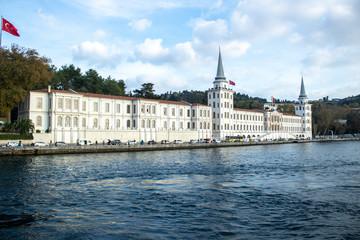 Fototapeta premium Kuleli Military High School Istanbul, Turkey. Close up