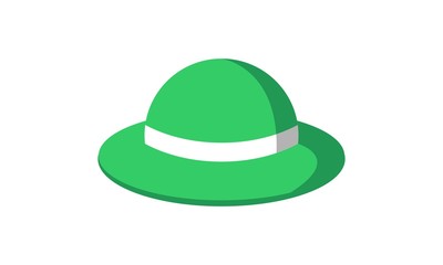 Adventure hat simple vector logo