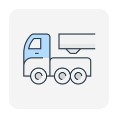 pipe transportation icon