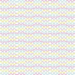 The Amazing of Colorful Line Pink, Purple, Yellow Green and Blue, Abstract, Repeat, Illustrator Pattern Wallpaper 