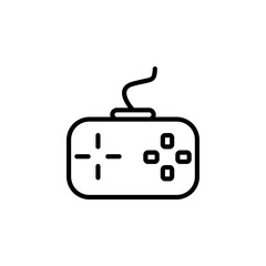 game icon. Perfect for application, web, logo and presentation template. icon design line style