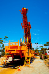 Obraz na płótnie Canvas Core Drilling for Exploration