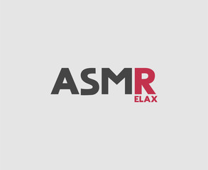 Design of elegant ASMR symbol