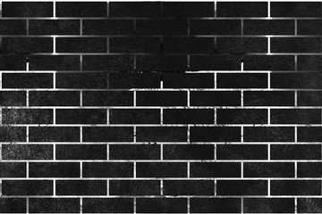 Background with light behind a brick wall design