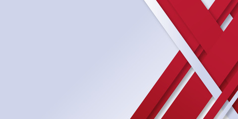 Red white abstract presentation background