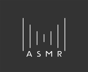 Design of elegant ASMR symbol