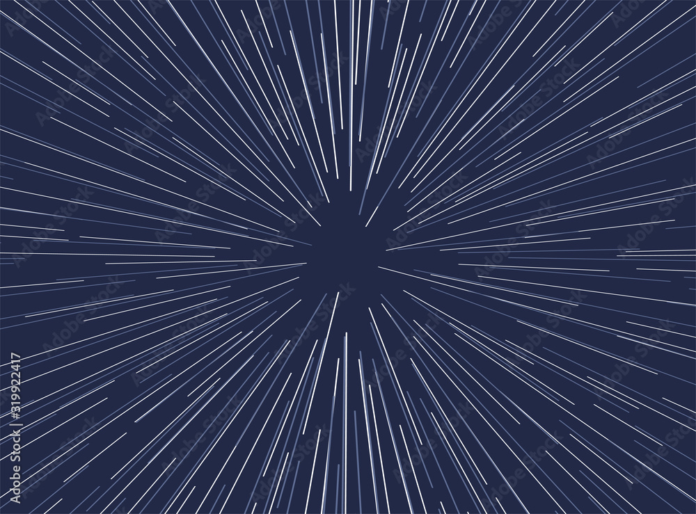 Canvas Prints design of universe speed background