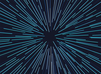 Obraz premium speed lines particles background design