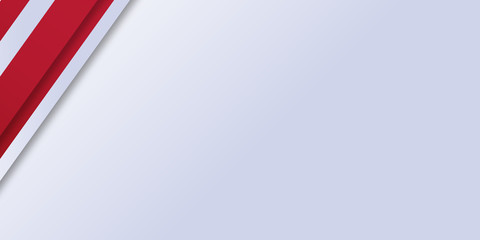 Red white abstract presentation background