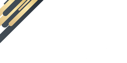Black gold white abstract frame background with copy space